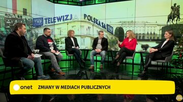 Dyskusja dziennikarzy mediów prywatnych o zmianach w TVP