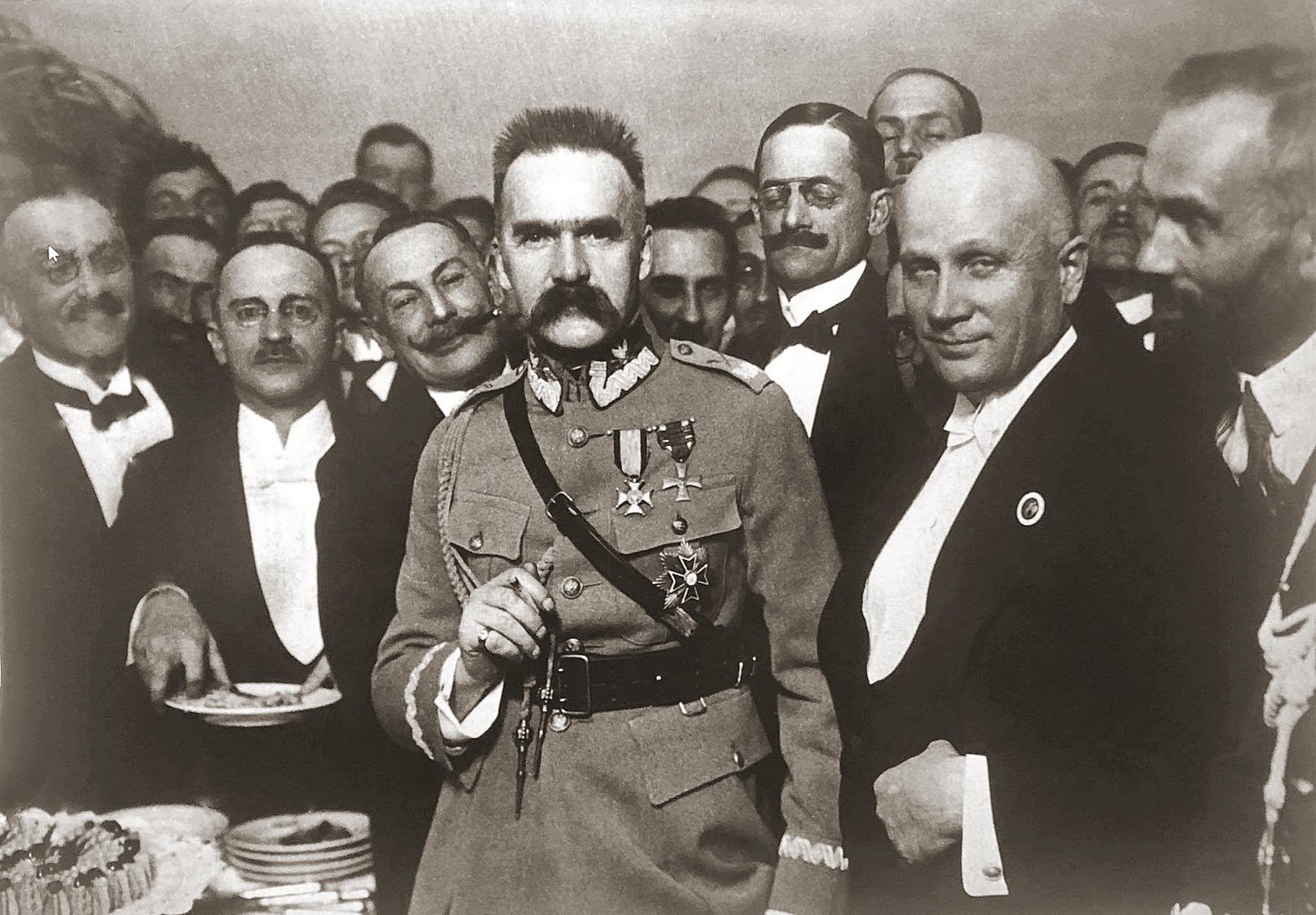 Józef Piłsudski w Hotelu Bristol, 3 lipca 1923