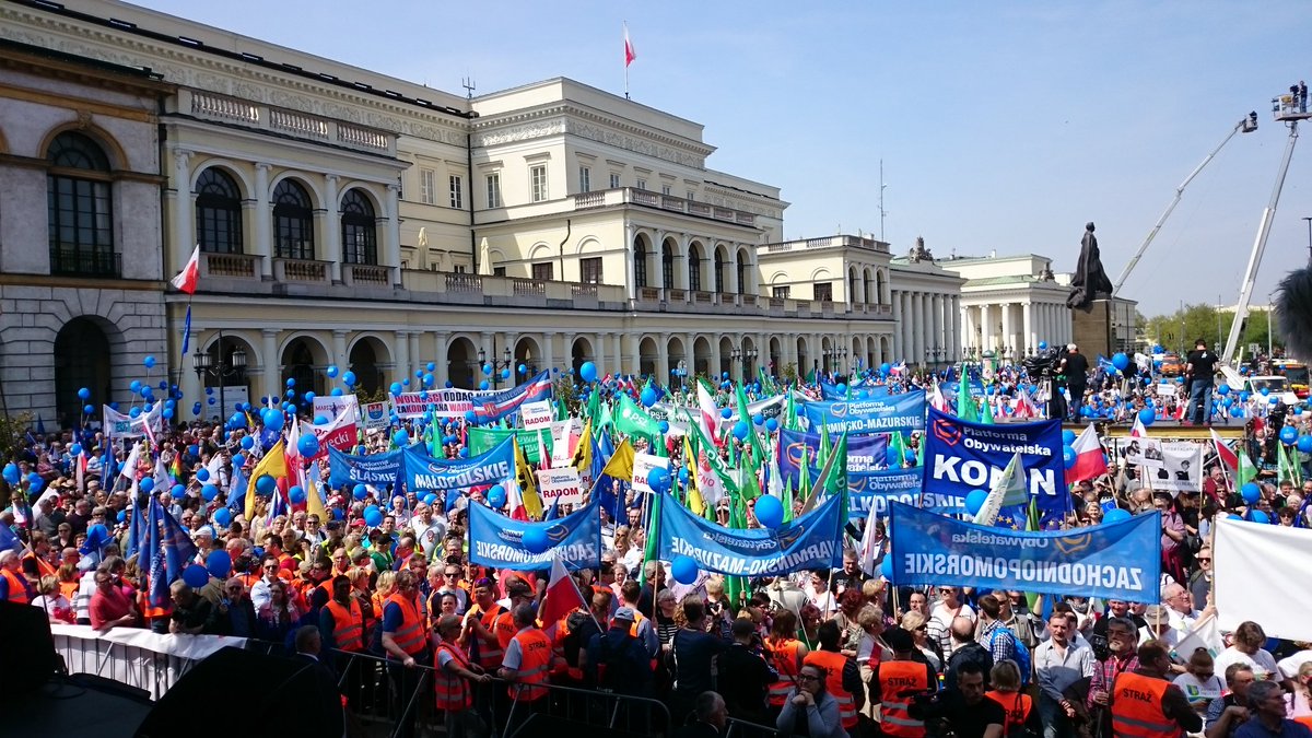 Marsz Wolności w Warszawie