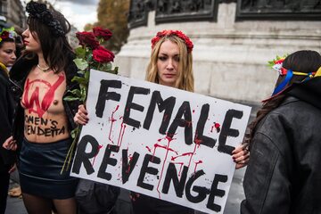 Działaczka organizacji FEMEN