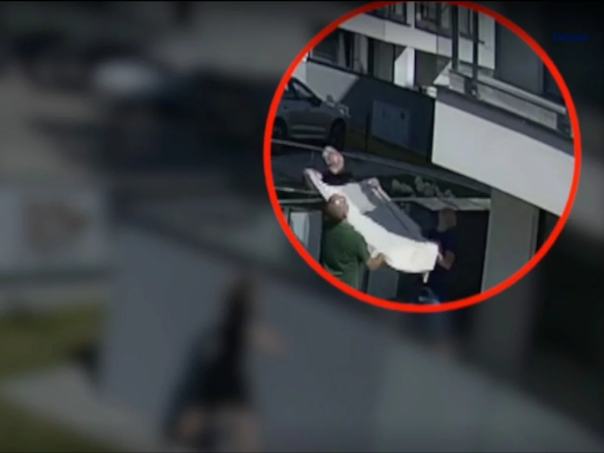 Sąsiedzi uratowali dziewczynkę, która spadła z piątego piętra