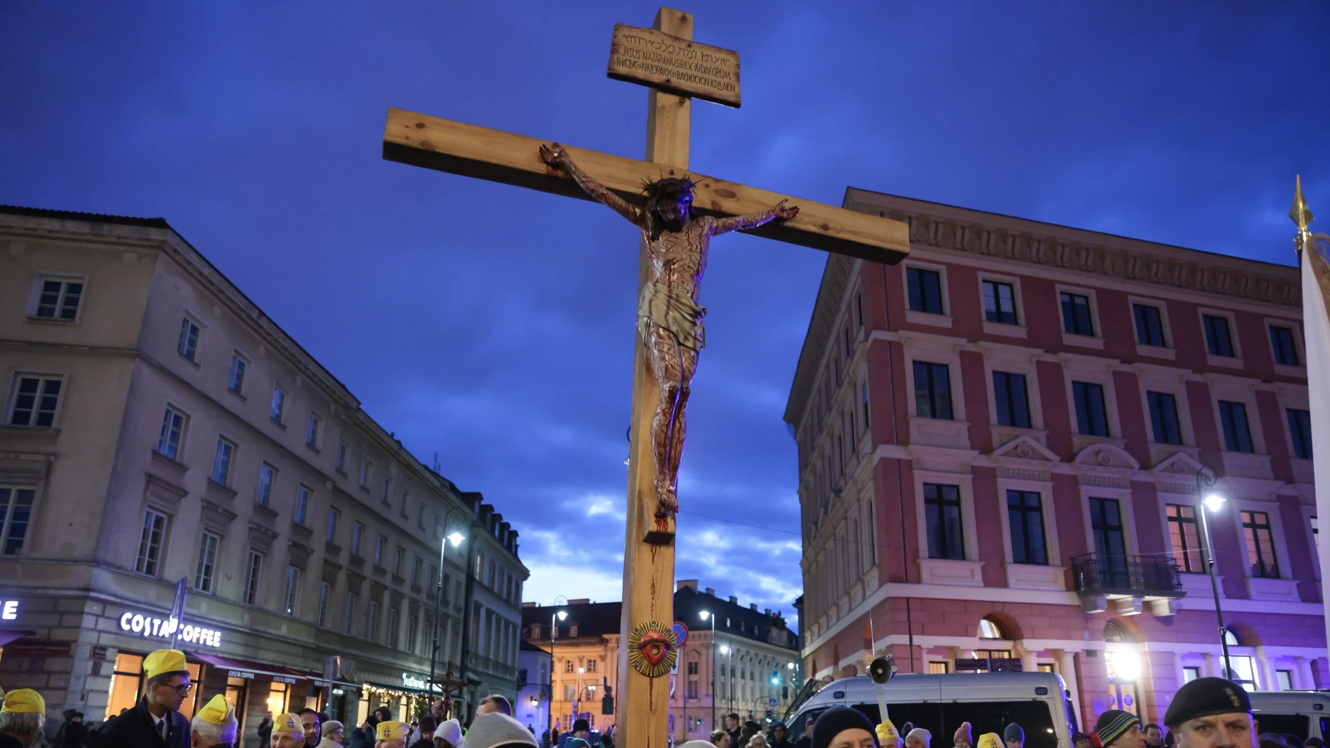 Centralna Droga Krzyżowa na ulicach Warszawy