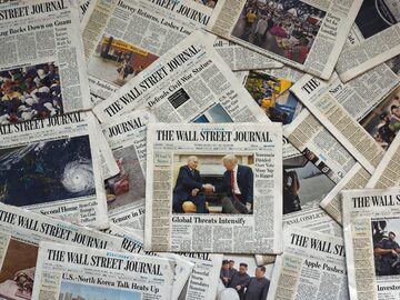 Dziennik "The Wall Street Journal", zdjęcie ilustracyjne