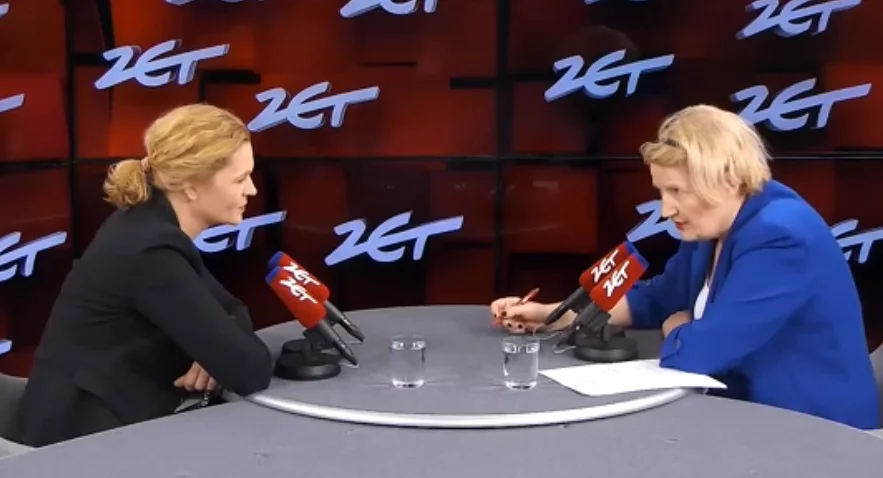 Barbara Nowacka w Radiu Zet