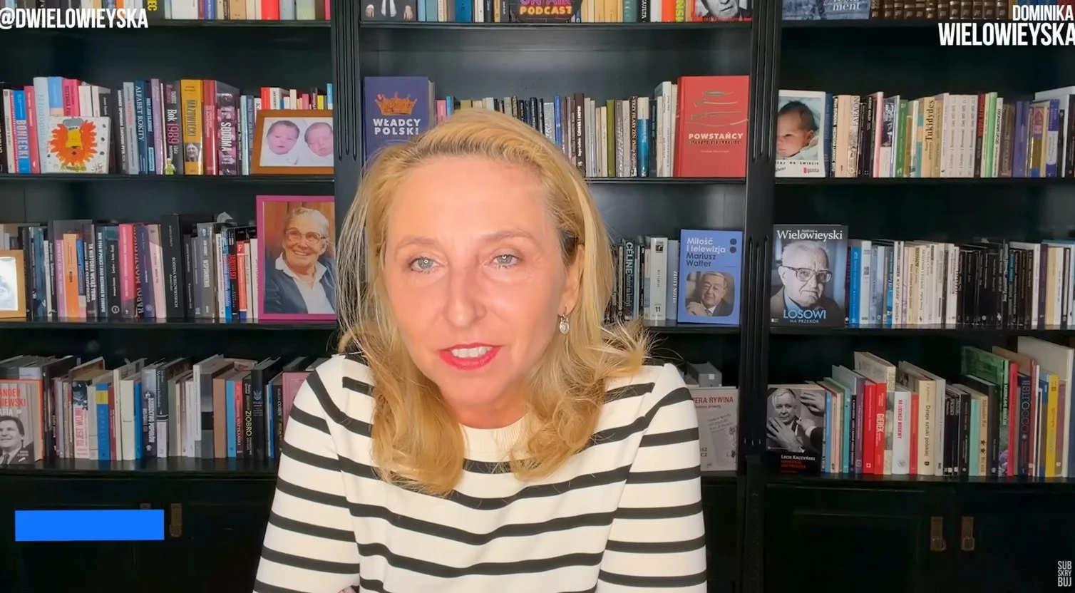 Dominika Wielowieyska, dziennikarka "Gazety Wyborczej" i TOK FM