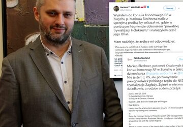 Dziennikarz "Gazety Wyborczej" Bartosz Wieliński