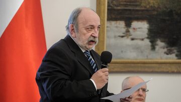 Dziennikarz, krytyk literacki Krzysztof Masłoń