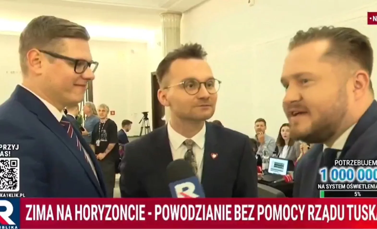 Patryk Jaskulski i Adrian Witczak z KO