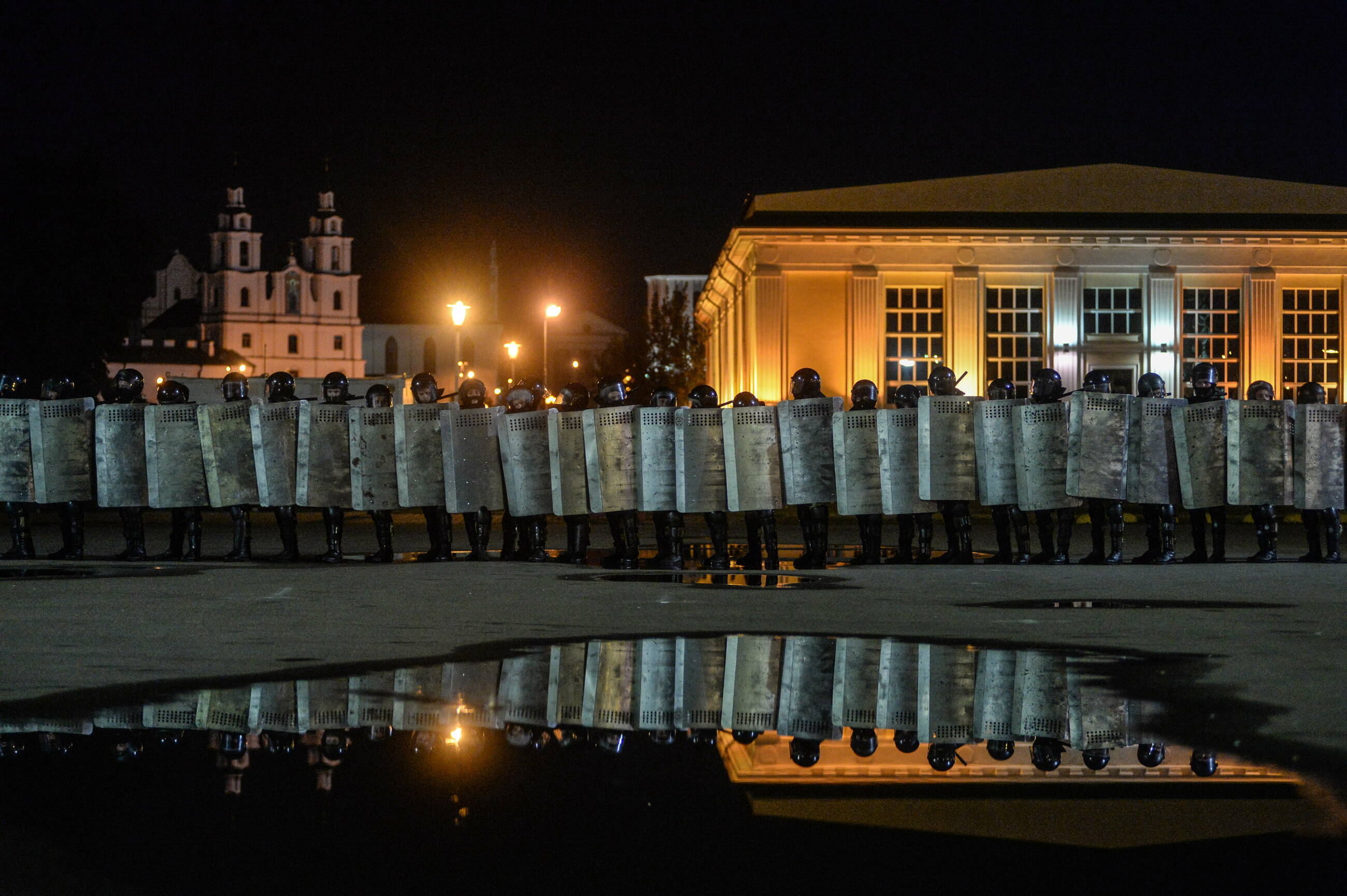 Protest na Białorusi (9.08)