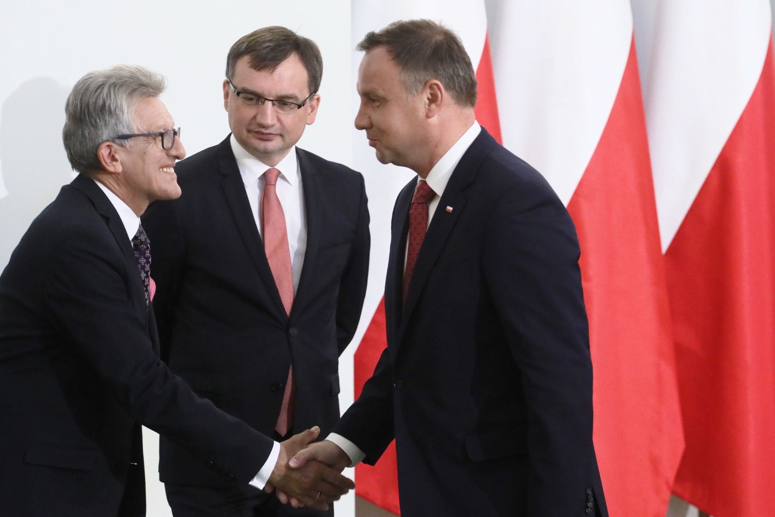 Stanisław Piotrowicz, Zbigniew Ziobro i prezydent Andrzej Duda