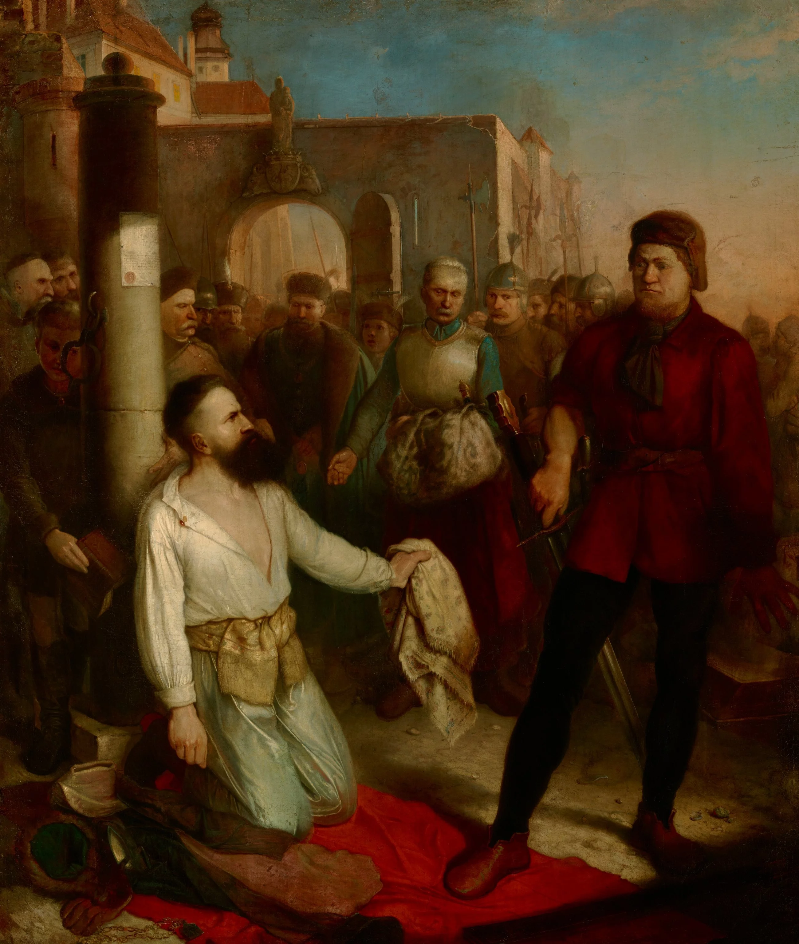Władysław Łuszczkiewicz "Egzekucja Samuela Zborowskiego"