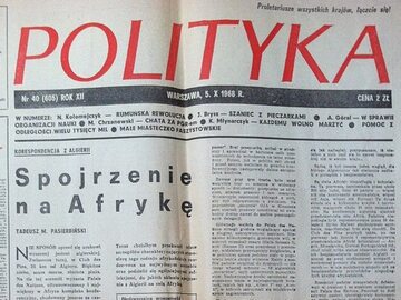 Egzemplarz „Polityki” z 5 października 1968