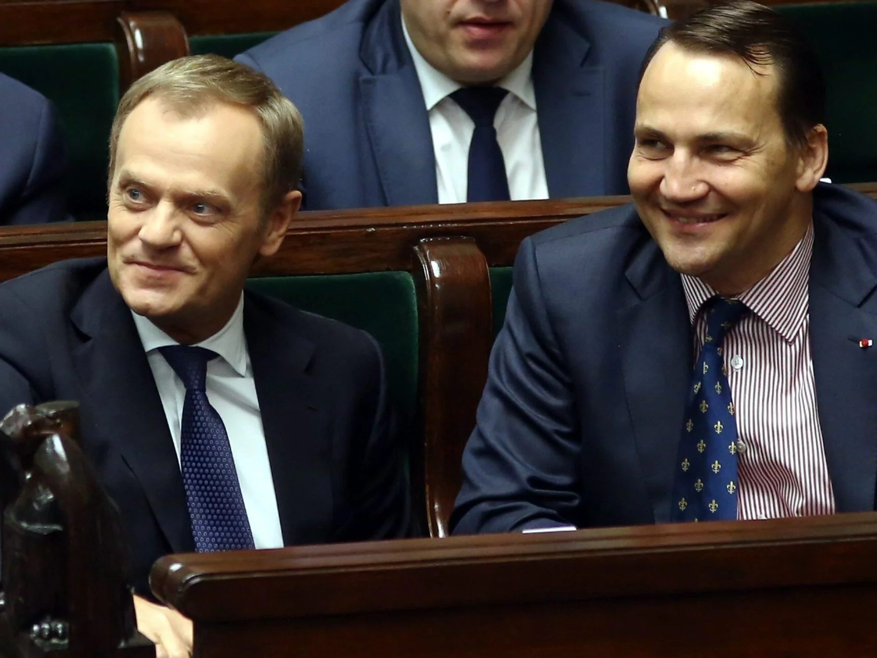 Donald Tusk i Radosław Sikorski