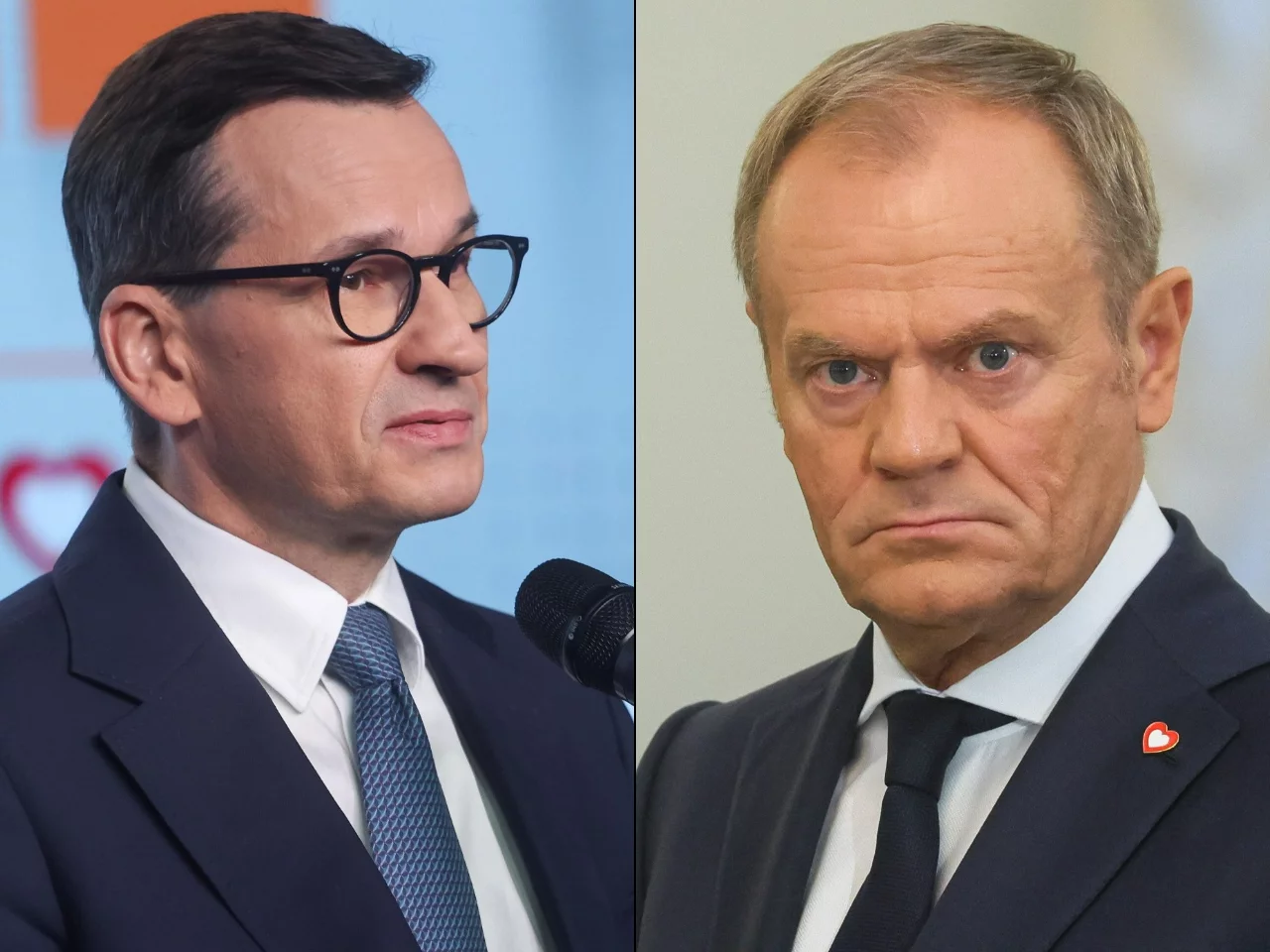 Mateusz Morawiecki i Donald Tusk