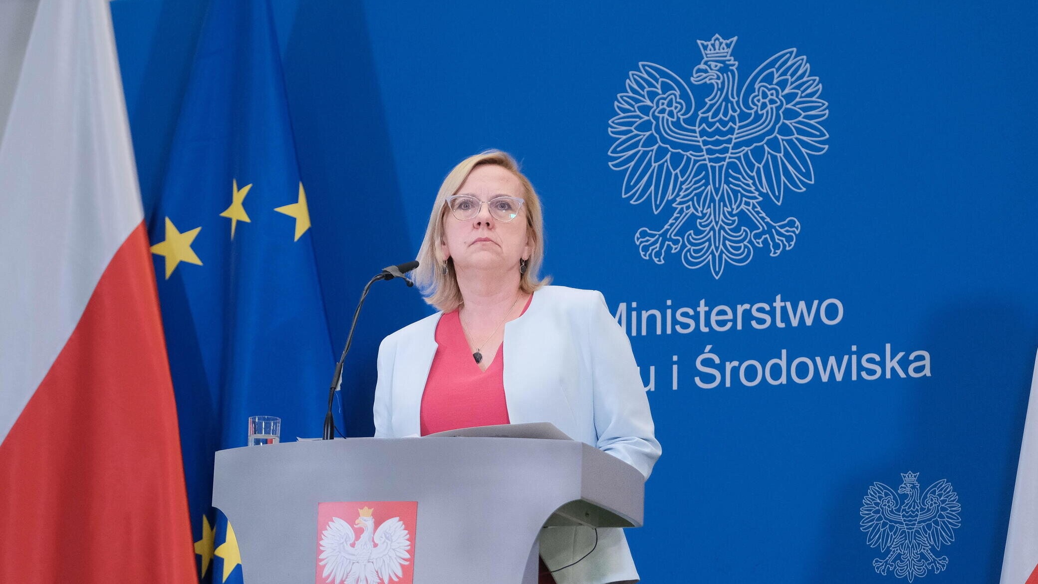 Minister klimatu i środowiska Anna Moskwa