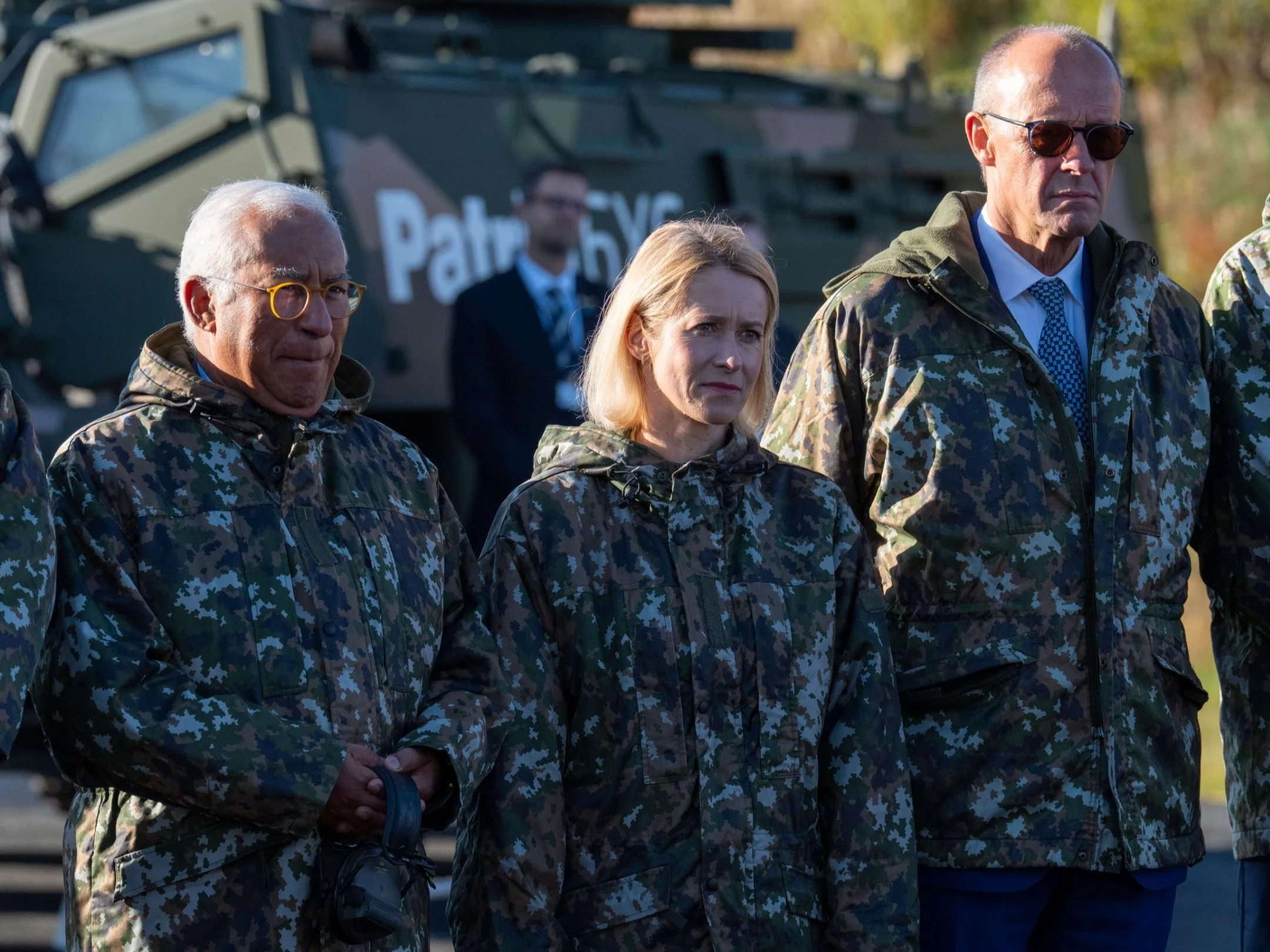Antonio Costa, Kaja Kallas, Friedrich Merz, Andris Kulbergs
