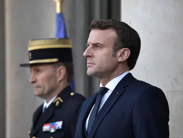 Emmanuel Macron, prezydent Francji