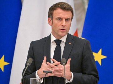 Emmanuel Macron, prezydent Francji