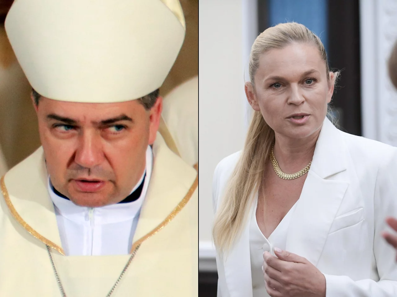 Bp Wojciech Osial i szefowa MEN Barbara Nowacka