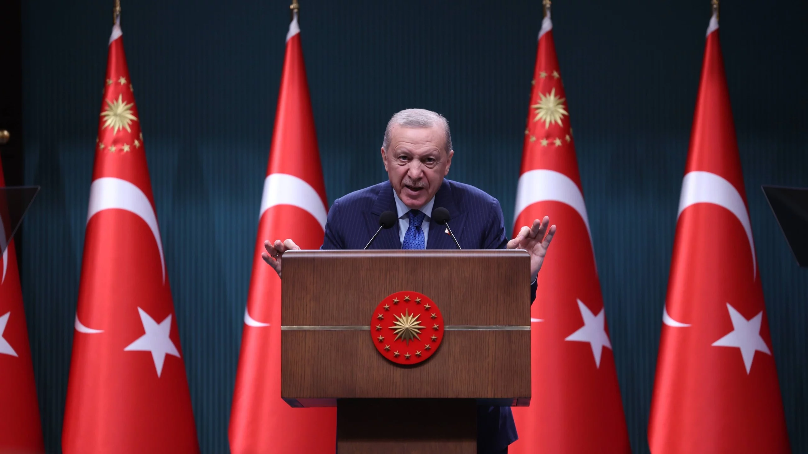 Prezydent Turcji Recep Tayyip Erdogan
