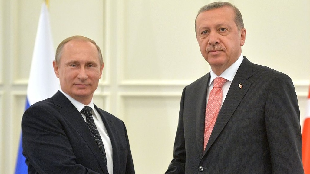 Władimir Putin i Recep Erdogan