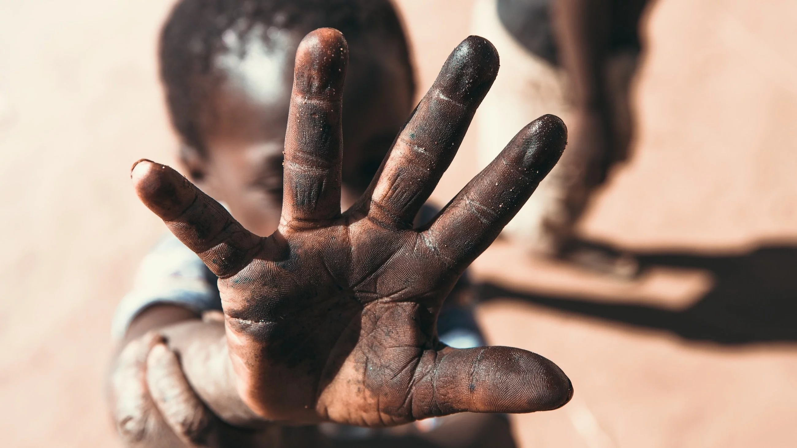 Dziecko w Afryce. Zdjęcie ilustracyjne