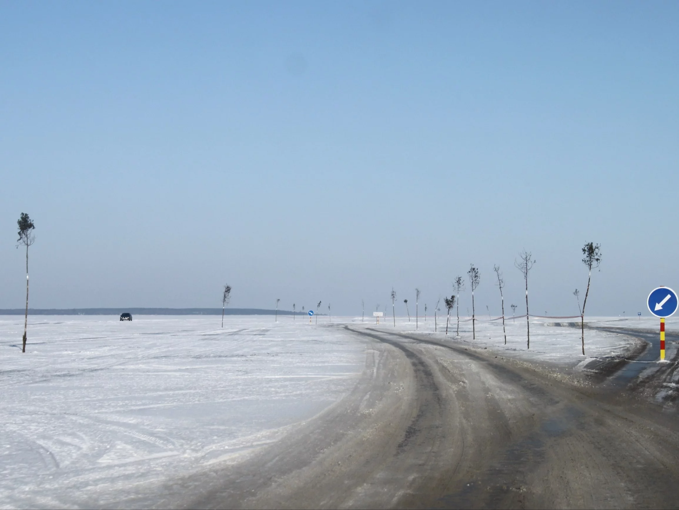 Droga lodowa w Estonii