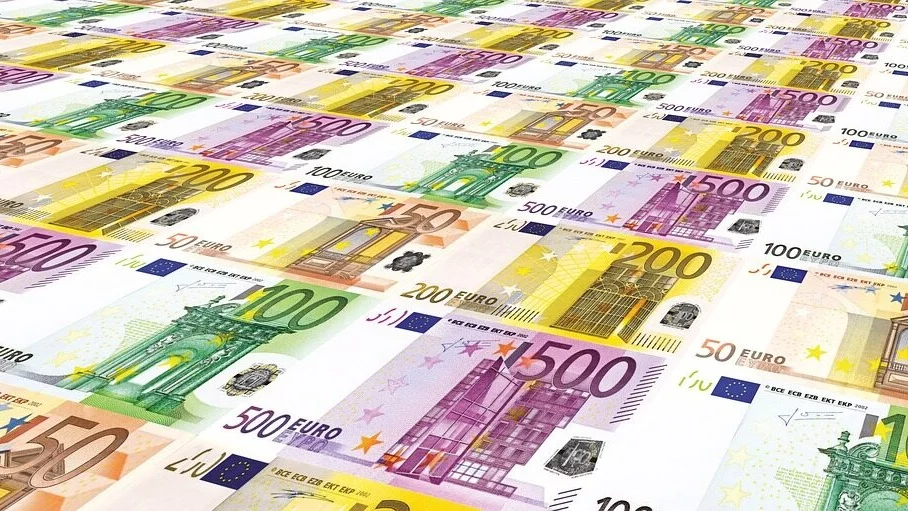 Banknoty euro. Zdj. ilustracyjne