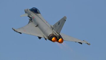 Eurofighter Typhoon, zdjęcie ilustracyjne