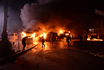 Euromajdan. Walki na ulicach Kijowa