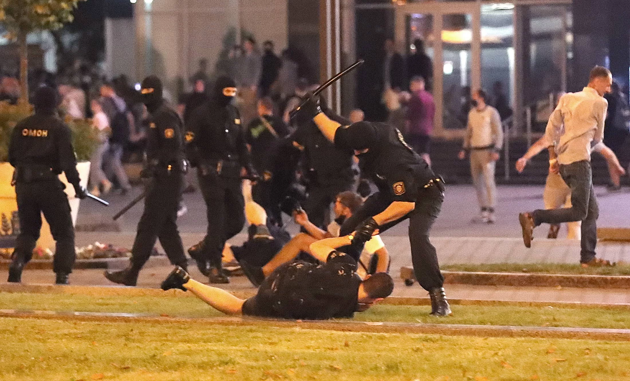 Białoruś, protest po wyborach prezydenckich