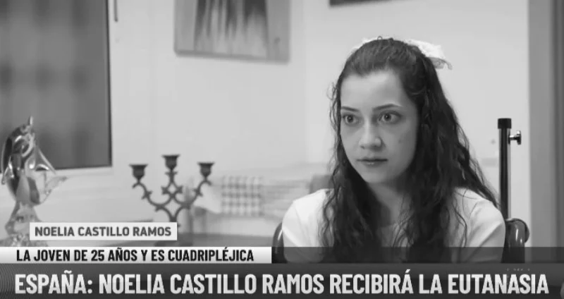 Noelia Castillo Ramos. Ofiara zbiorowego gwałtu po próbie odebrania sobie życia. Została poddana eutanazji
