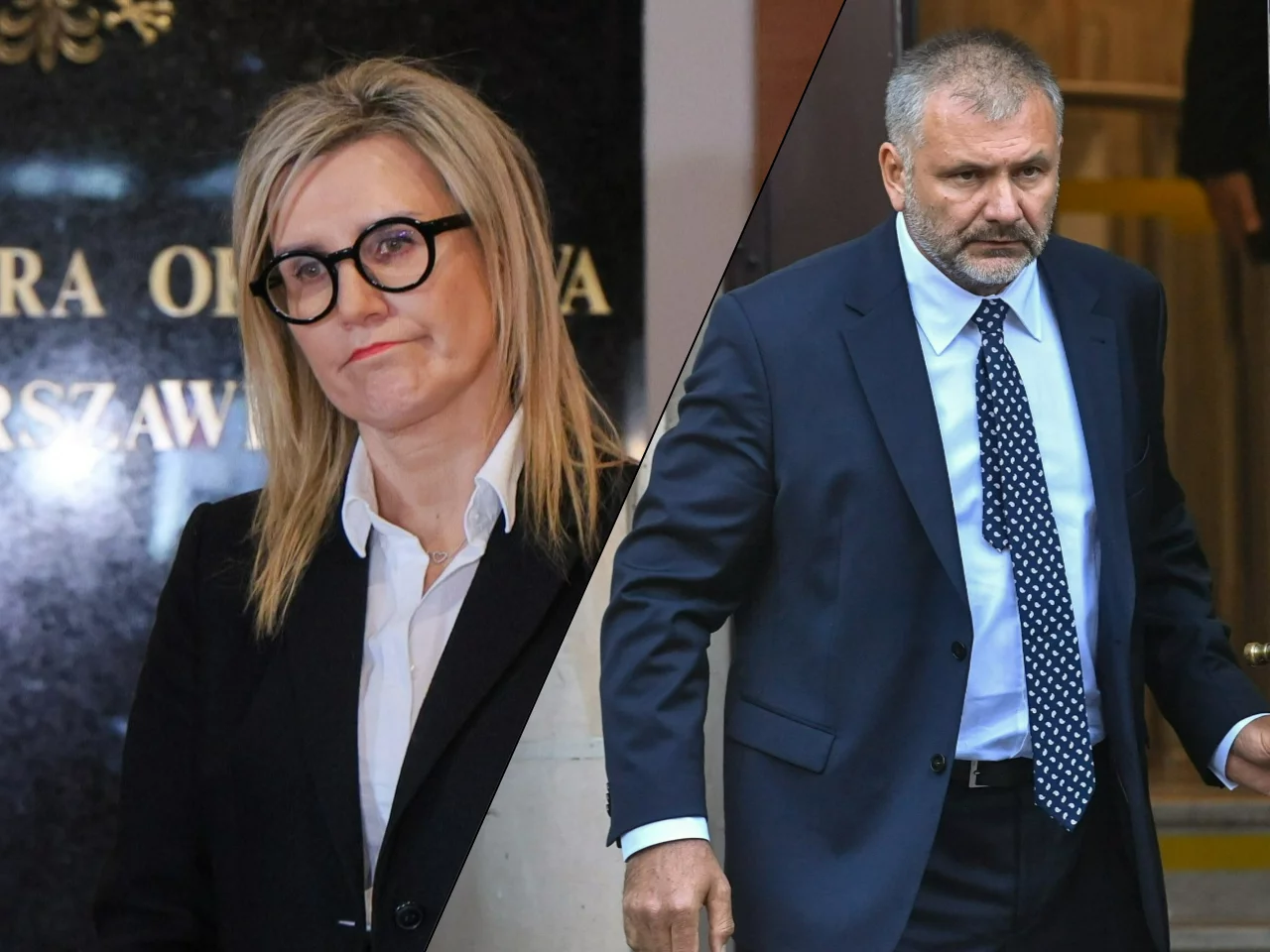 Ewa Wrzosek i Waldemar Żurek