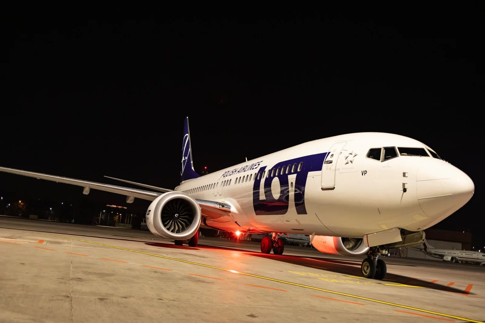 Samolot PLL LOT, zdjęcie ilustracyjne