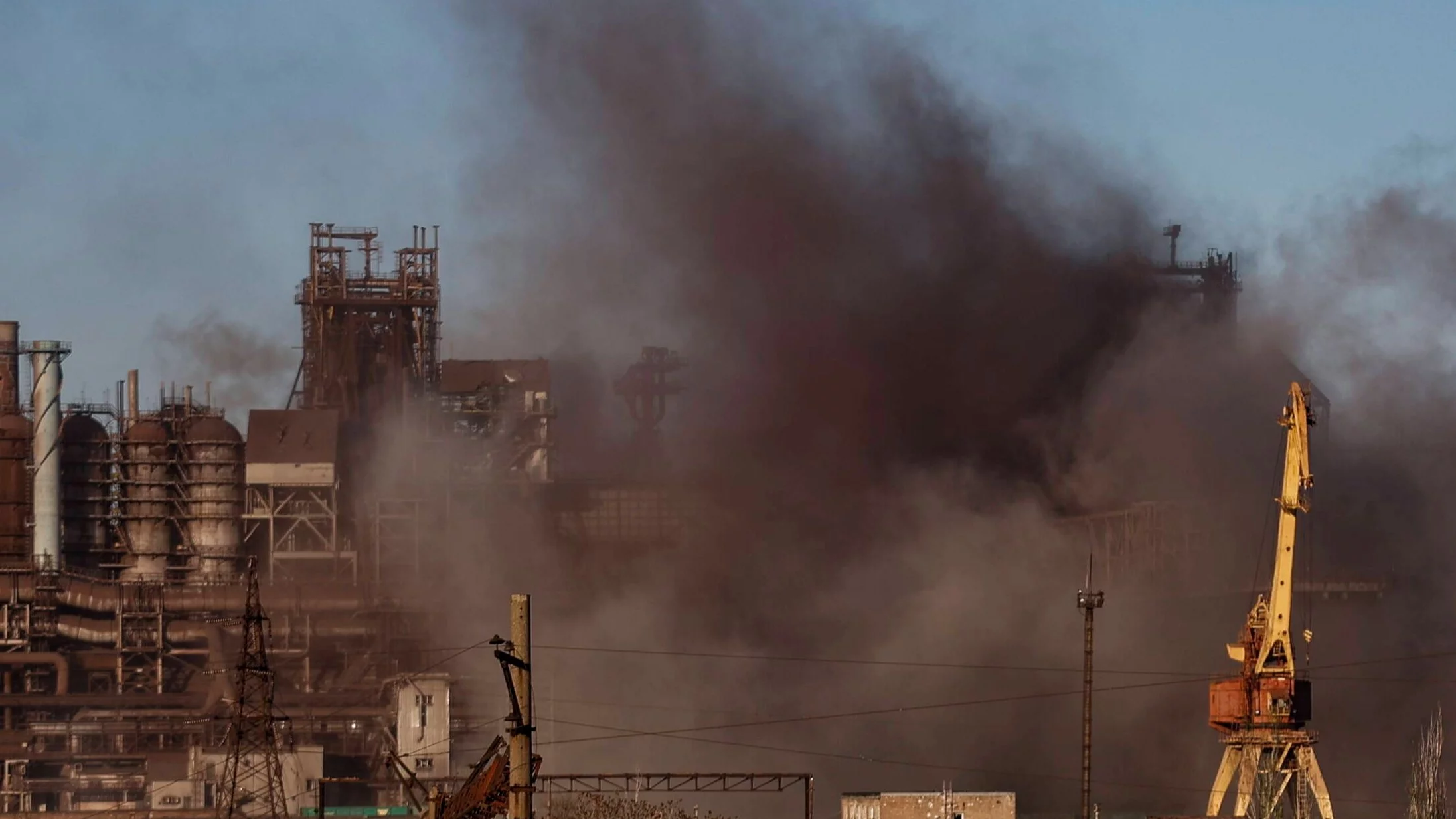 Zakład metalurgiczny Azowstal w Mariupolu