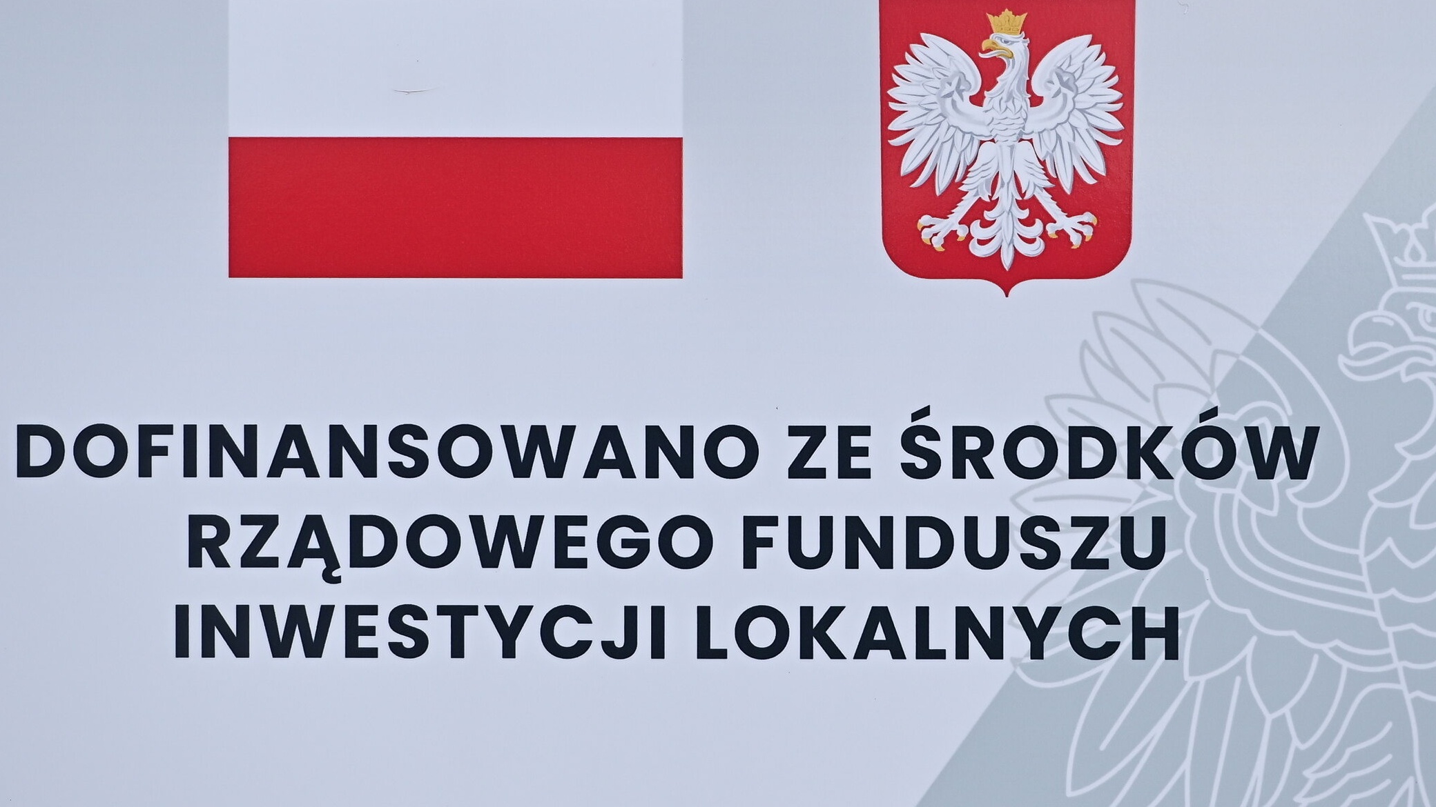 Informacja o dofinansowaniu. Zdj. ilustracyjne