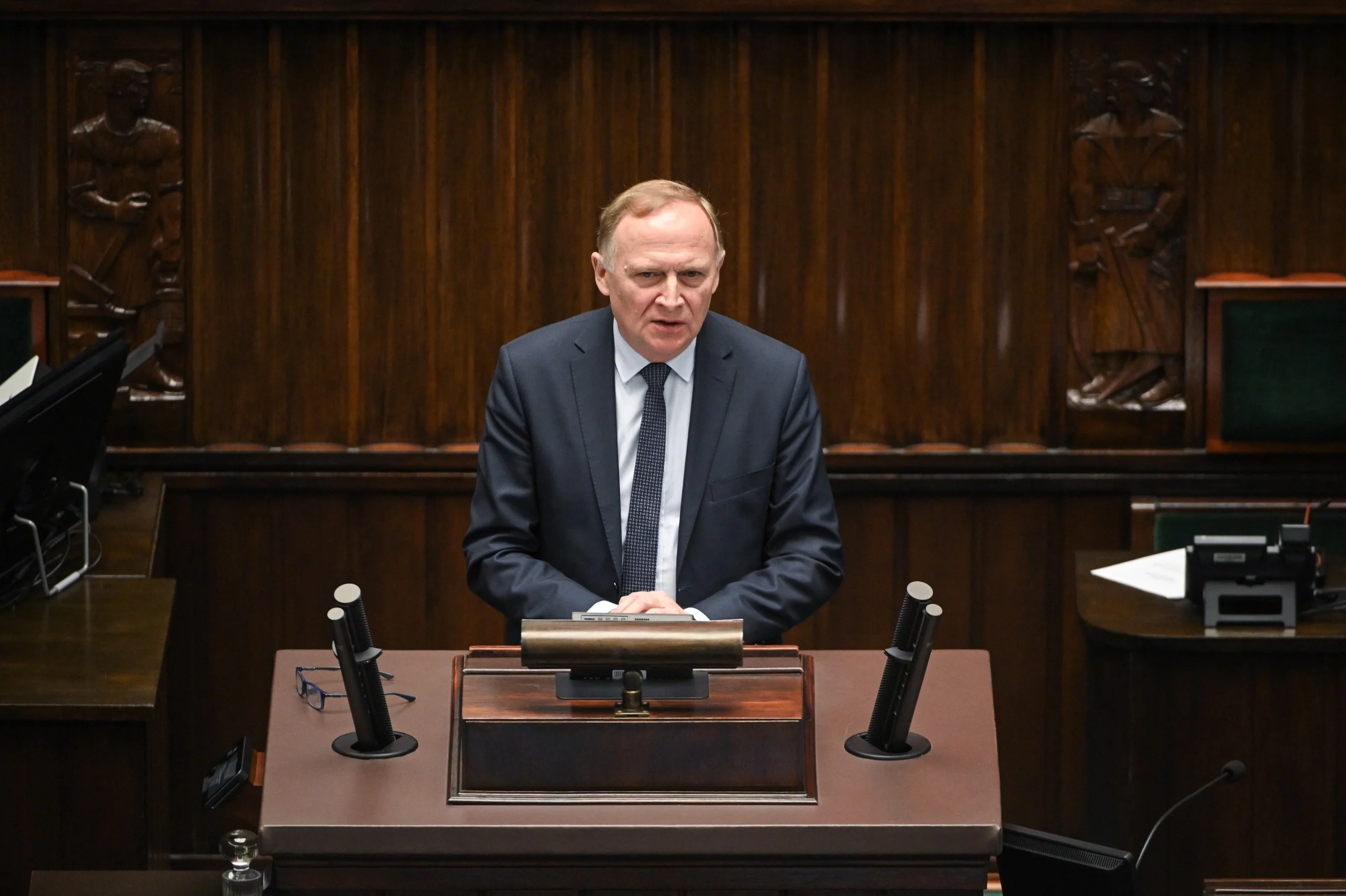 Sekretarz stanu w MSWiA Czesław Mroczek