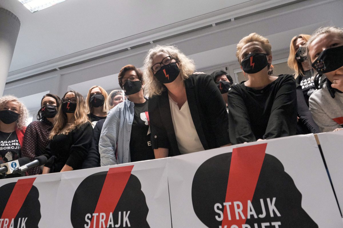 Konferencja Ogólnopolskiego Strajku Kobiet