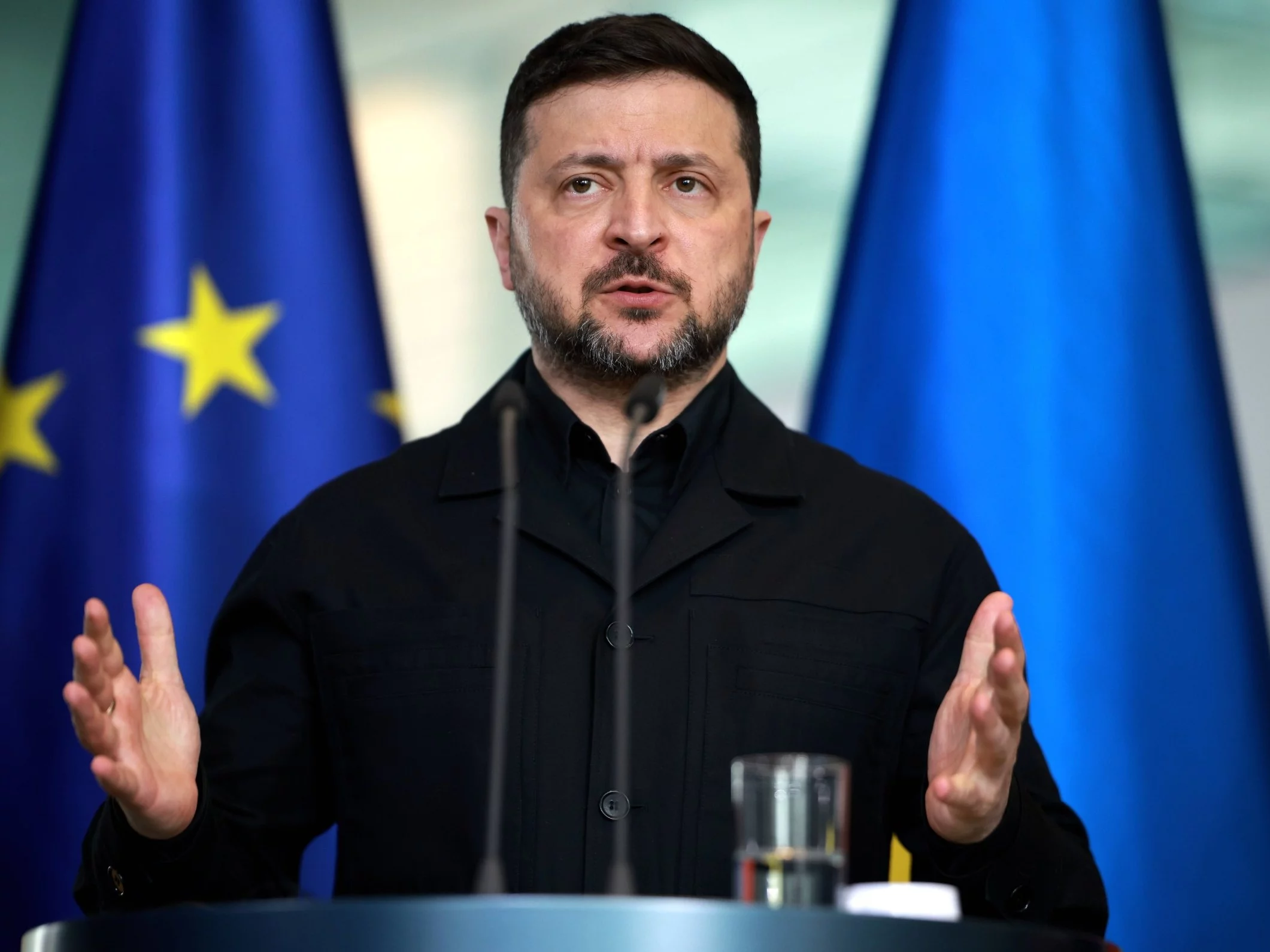 Prezydent Ukrainy Wołodymyr Zełenski