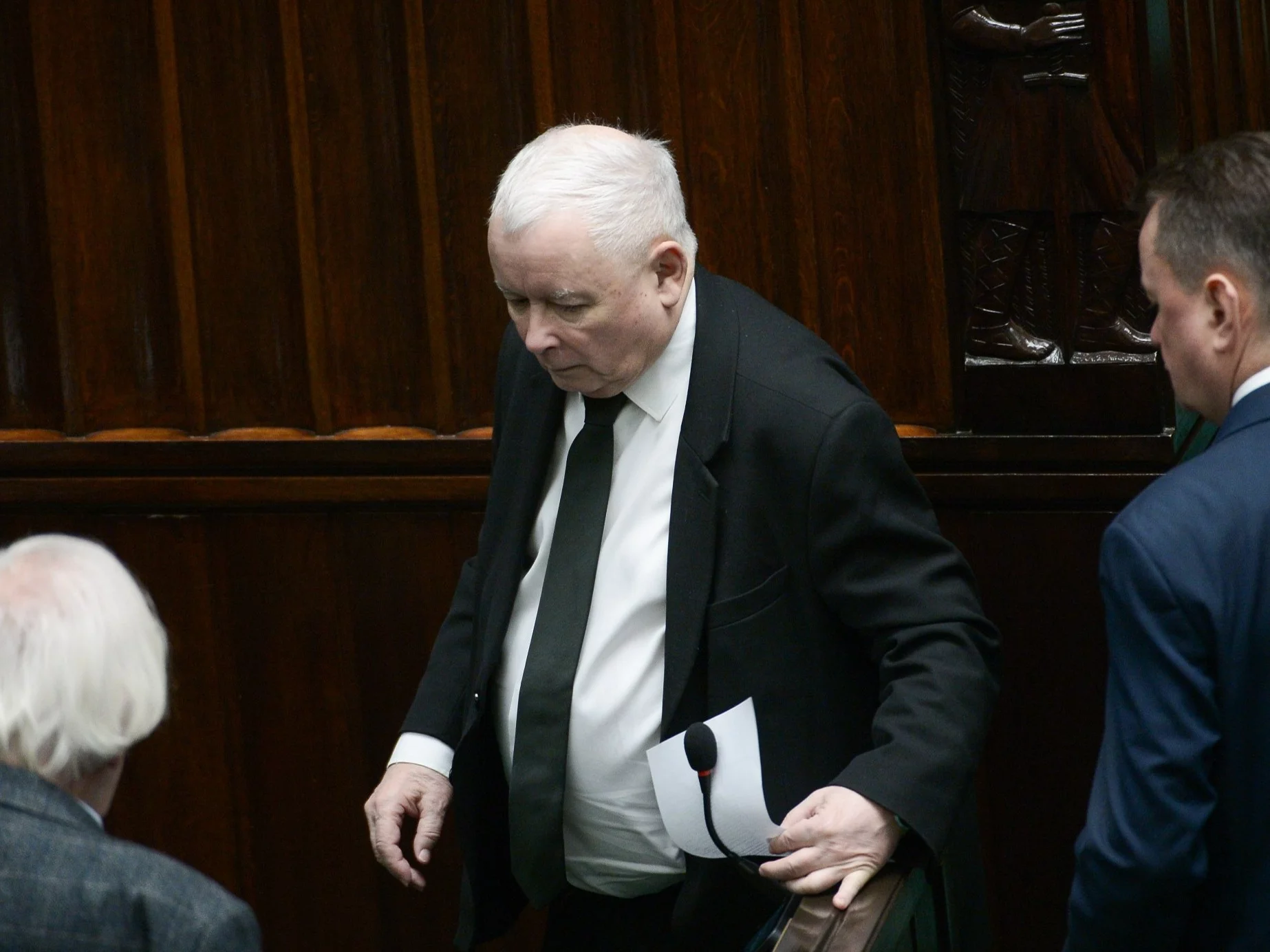 Prezes PiS Jarosław Kaczyński