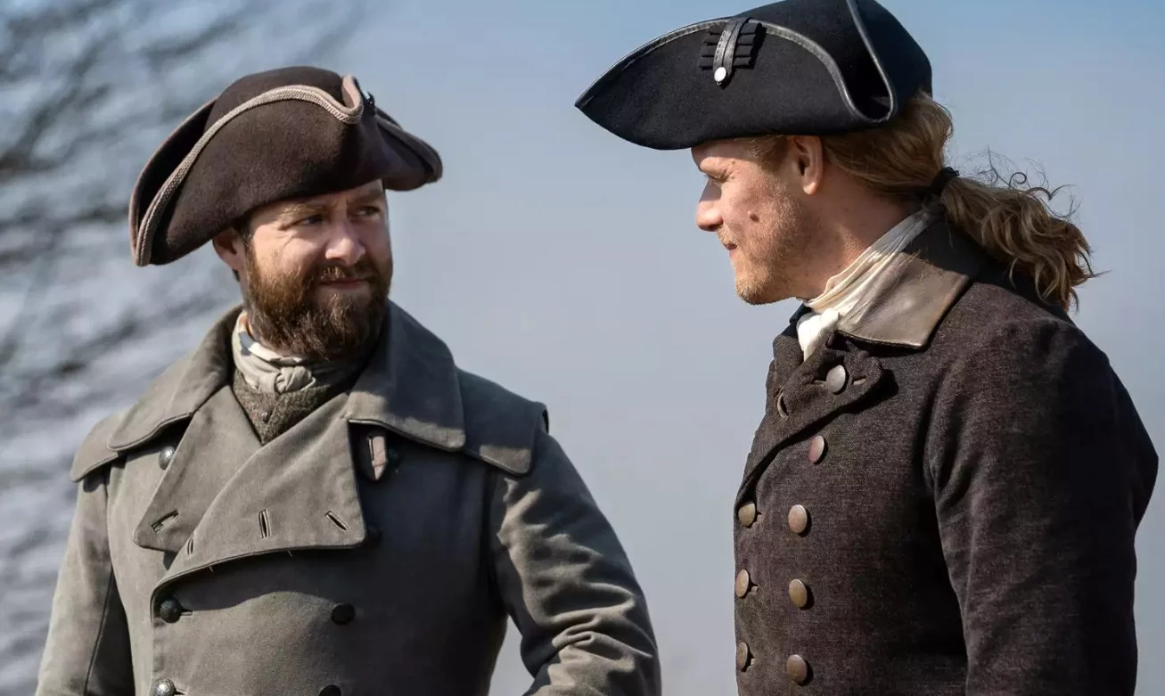 Kadr z serialu "Outlander", Netflix