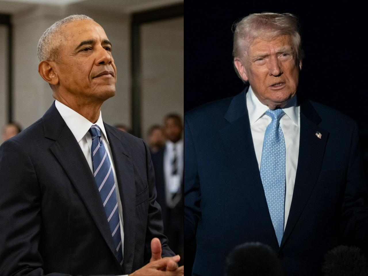 Barack Obama, Donald Trump