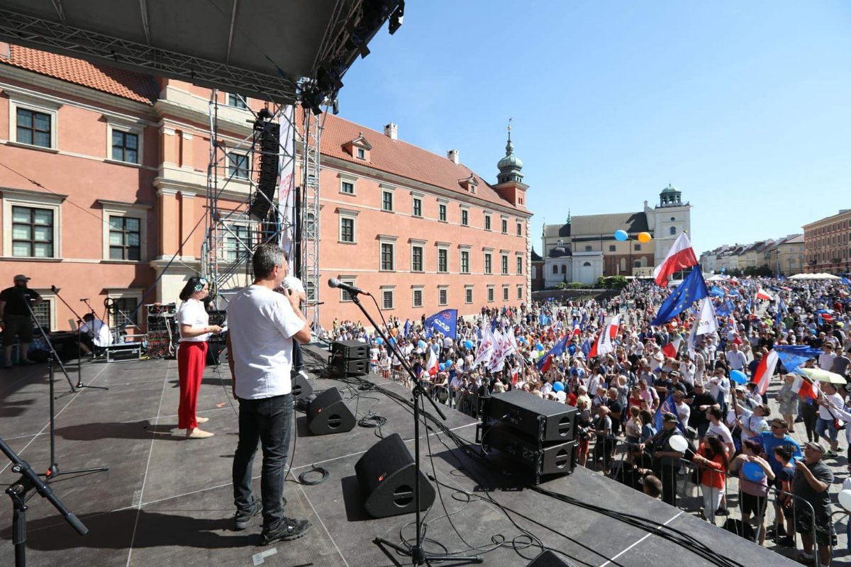 Marsz Wolności w Warwszawie