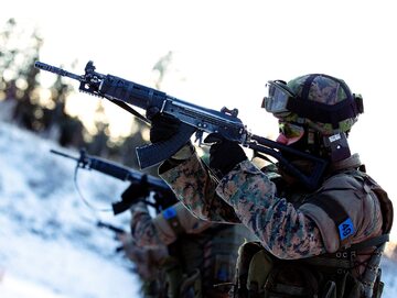 Fińscy żołnierze, zdjęcie ilustracyjne
