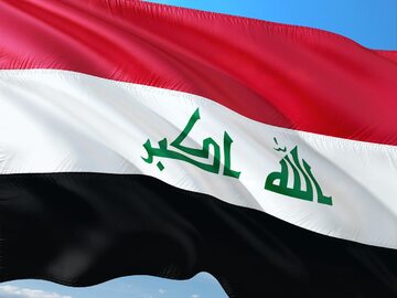 Flaga Iraku, zdjęcie ilustracyjne