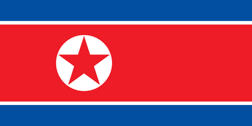 Flaga Korei Północnej
