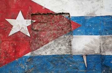 Flaga Kuby, zdjęcie ilustracyjne