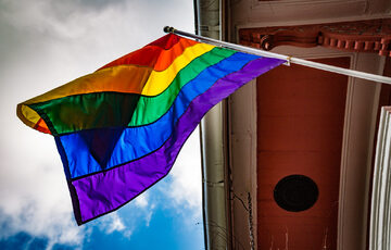 Flaga LGBT, zdjęcie ilustracyjne