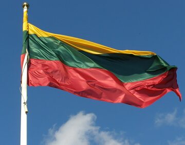 Flaga Litwy, zdjęcie ilustracyjne