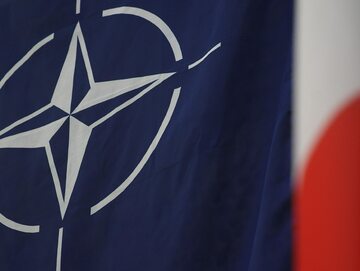 Flaga NATO, zdjęcie ilustracyjne